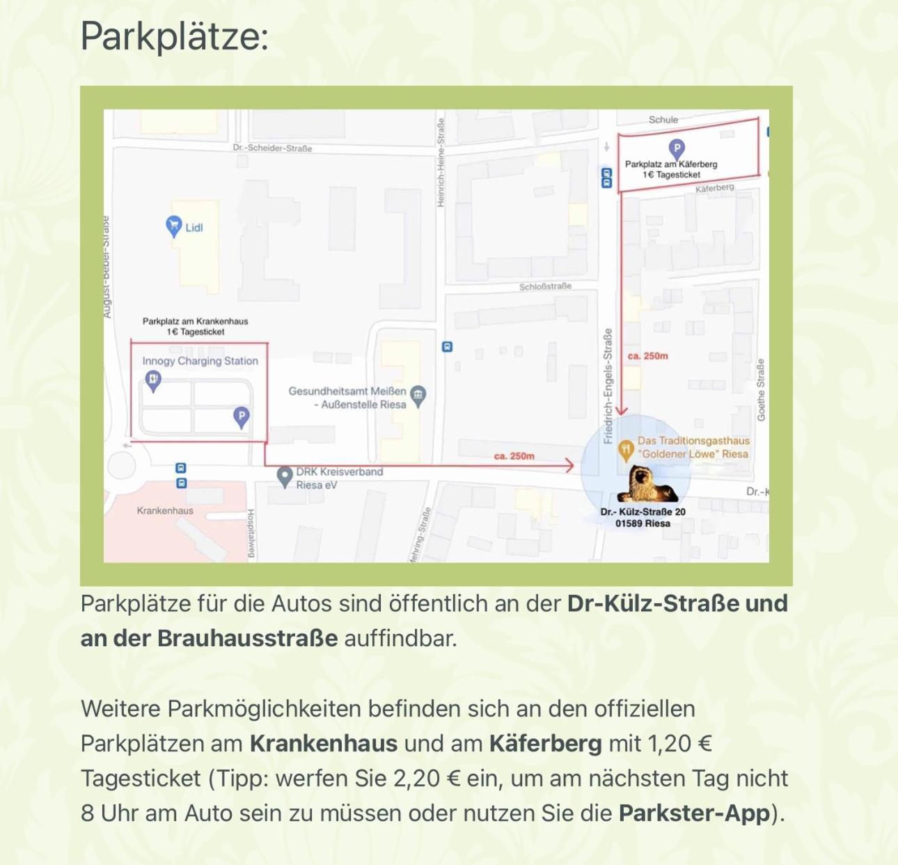 Traditionsgasthaus Goldener Loewe Riesa Restaurant & Pension Zewnętrze zdjęcie